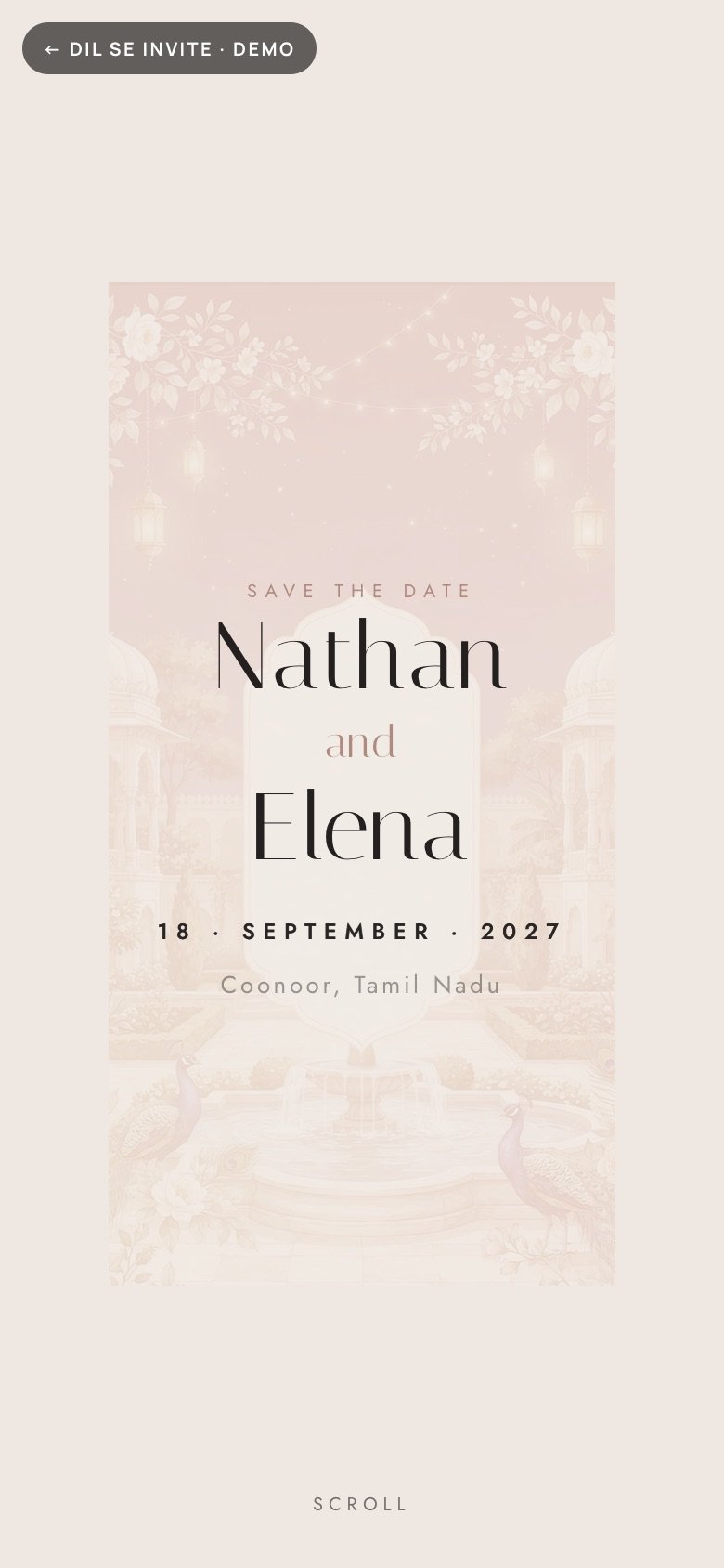 Ever After demo website