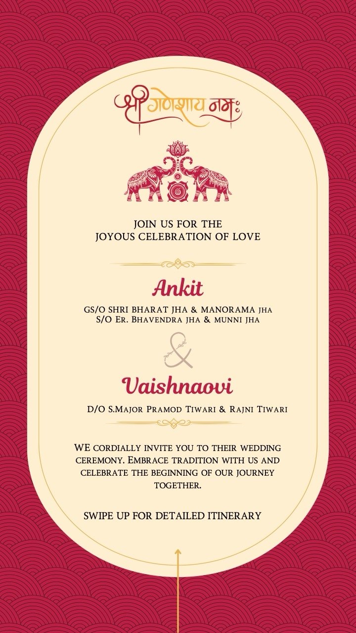 Invitation invitation design by Dil Se Invite